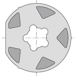 Roue lt60 tube octo 102x2,5