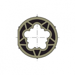 Wheel d50 tube d63x1.5 clip...