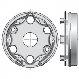 Support moteur ø50 / ø60