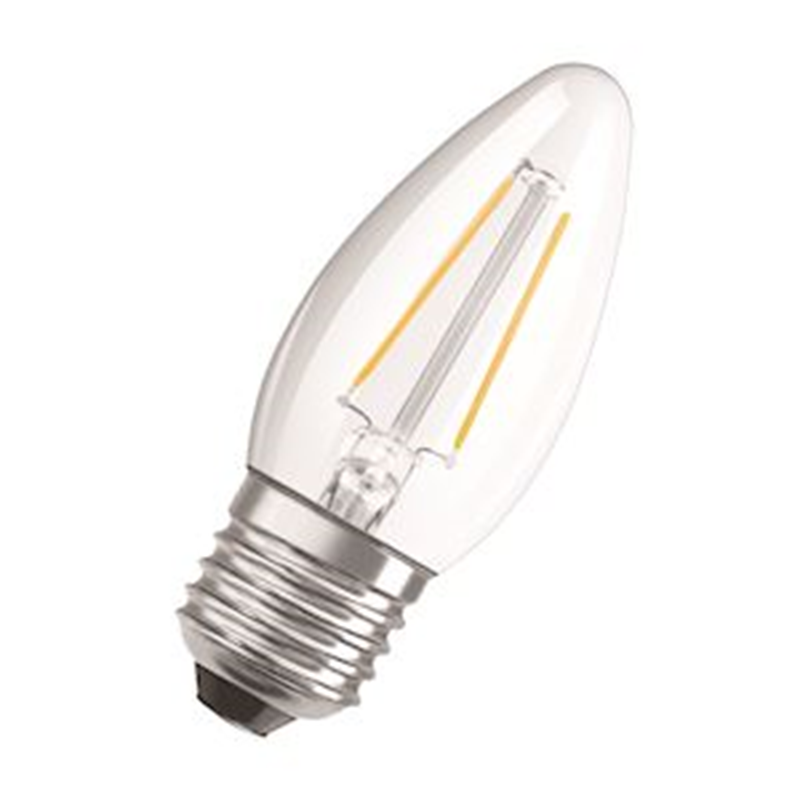 Lampe LED Fil classe A - 4W - E27 - verre Ledvance