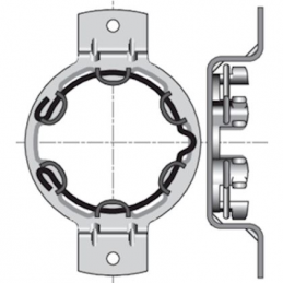 Suporte do motor Oméga -...