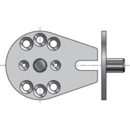 Placa ciego diámetro 12 con...