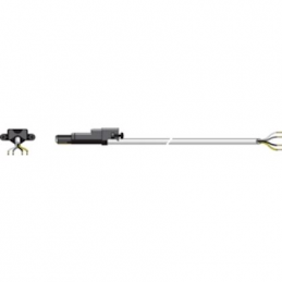 Cable VVF blanco enchufe 1m...