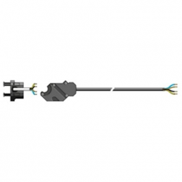 Cabo rrf preto 4 fios 2,5m...