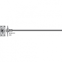 Saída de caixa vertical...