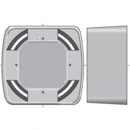 Case inteo projecting gray...