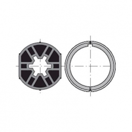 Roda coroa para a...