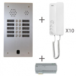 Kit audio 10 boutons 2...