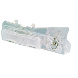 Label holder - for plate...