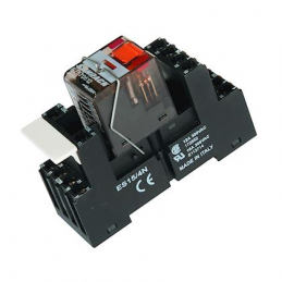 Relé 12V/AC Alt com base