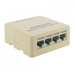Filtro mestre ADSL com 4...