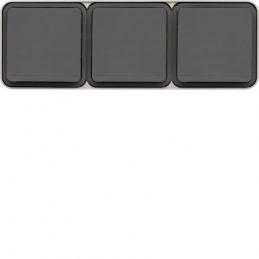 Socket outlet 2P+T triple...