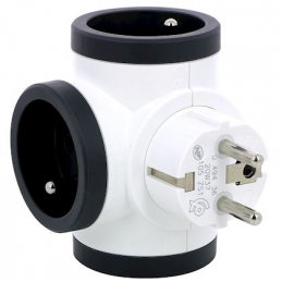 Rotary plug 3x2P+T lateral...