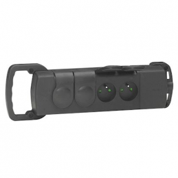 Bloc multiprise caoutchouc...