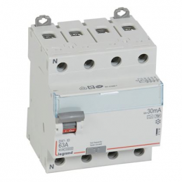 Interrupteur Différentiel F204 4P 63A 30mA Type A - ABB BASSE