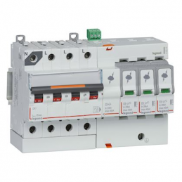 Lightning arrester with...