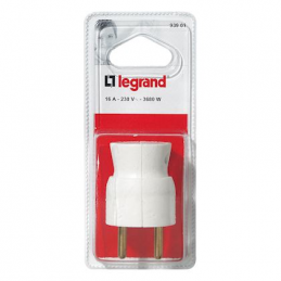 Male plug with earth...