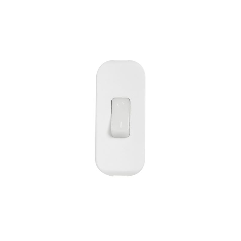 Interrupteur Double Demi-Doigt Legrand SAGANE Silex Blanc Moucheté - 2 Voyants - Neuf