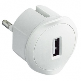 Usb adaptor white - lot de...