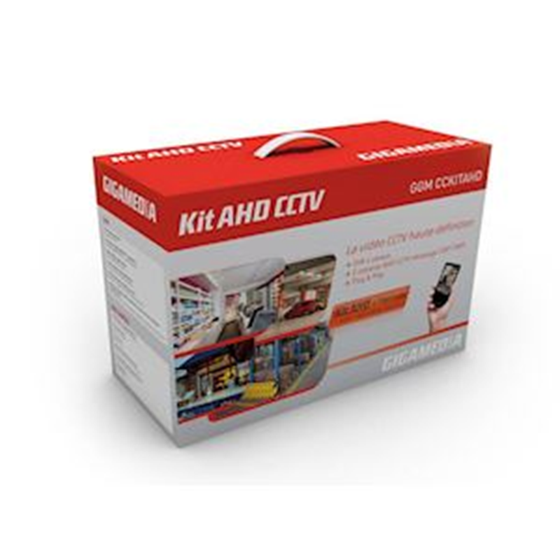 Gigamedia KIT AHD 8 CAMERAS + 1TO HDD CCKITAHD8