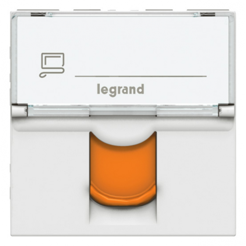 Legrand 076525 Ficha RJ45 categoria 6A STP a blindagem metal - painel
