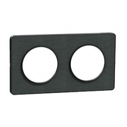 Placa 2 puestos Kvadrat...