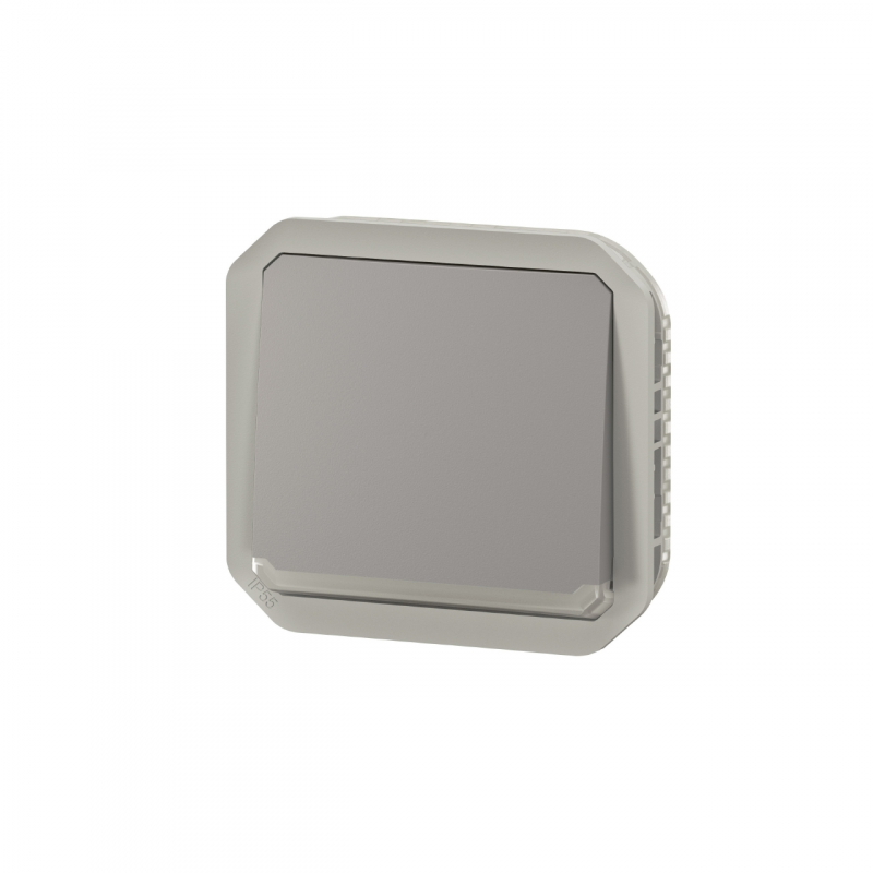 Legrand Soliroc Poussoir Inverseur NO-NF 6A 230V - Haute Résistance Chocs IK10, étanche IP55