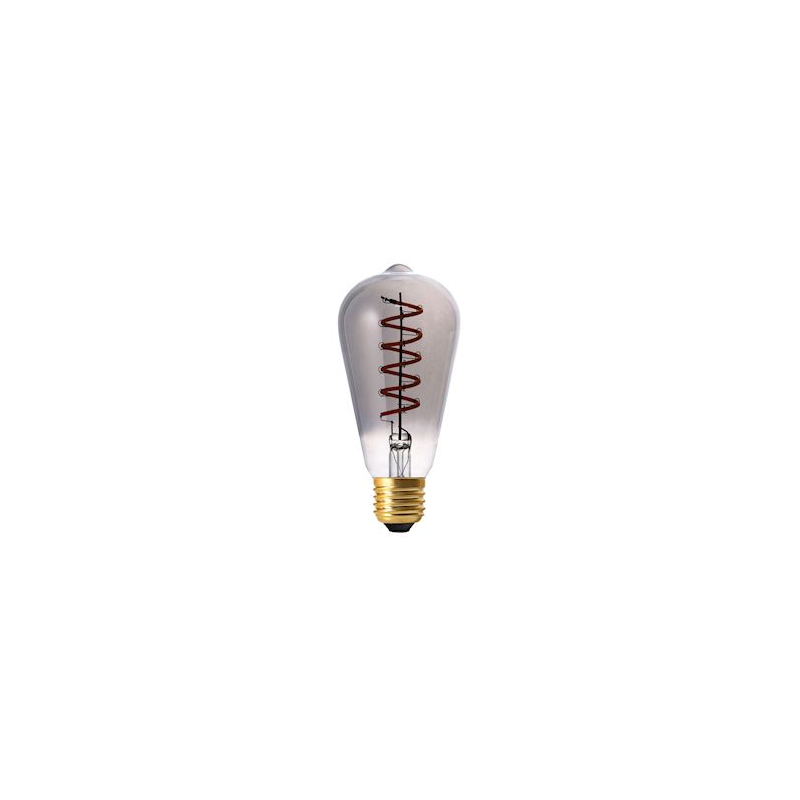 Aric 20116 Lampe déco Edison E27 LED 4,1W 1700K 45lm 25000H dimmable fumée