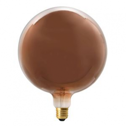 Ampoule globe cuivrée à...