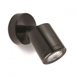 Luz de pared WL220 negro...