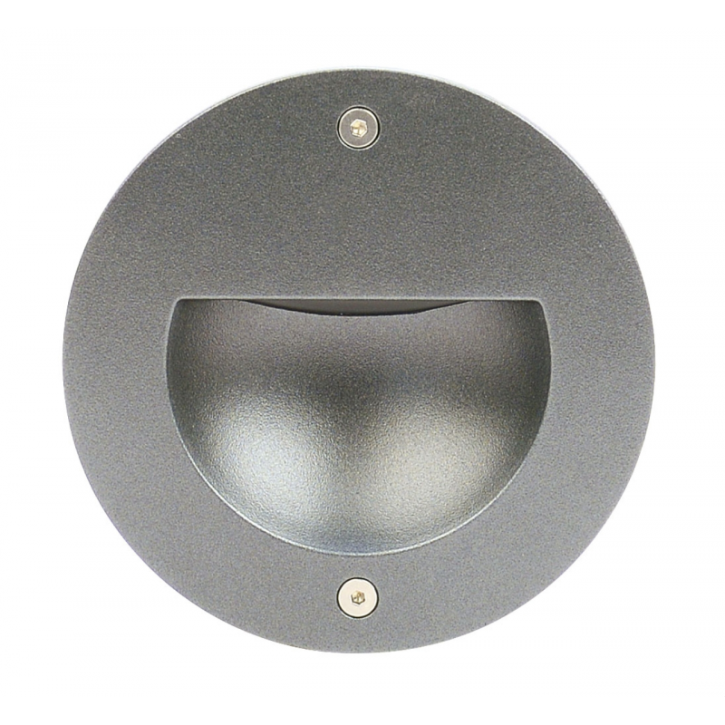 Aric 51345 MURENA R - encastré mur EXT (ALU - rond) IP65 IK07 CCT