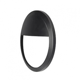 Collar half-moon black 1/4...