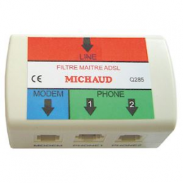 Filtre maître ADSL pour les...