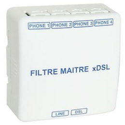 xDSL master filter 4 RJ45...