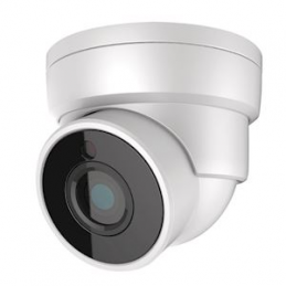 Câmara IP PoE cúpula Turret...