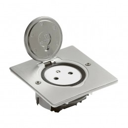 2P+T FB SOL CARRE INOX...