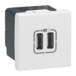 Tampões 2 USB type-A 2,4A...