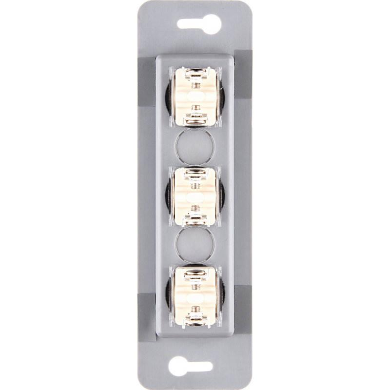 Modelec 073-043G Narrow reinforced mechanism long steel 3 pushbuttons