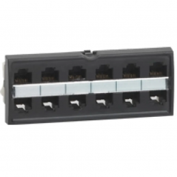 BLOC 12RJ TEL NUM. 3-6-4-5...