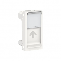 Unica - prise pour 1 RJ45...