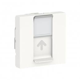 Unica - ficha RJ45 simples...