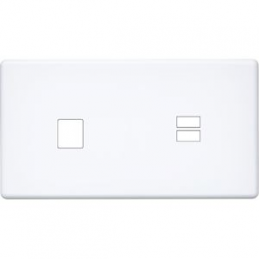 Switch plate Hitera white...