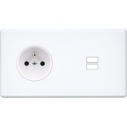 Switch plate Hitera white...