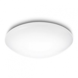 Suede Plafonnier Blanc LED...