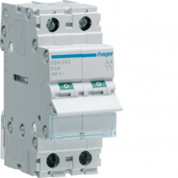 Cut-off switch - 2P - 63A -...