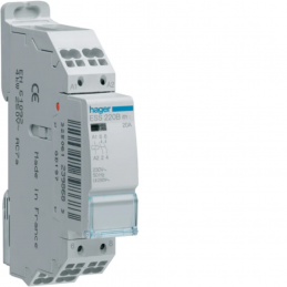 Contactor 20A 2F 230V 1 module