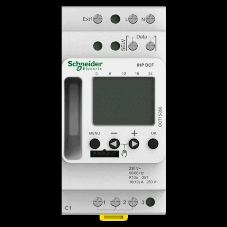 Interrupteur Horaire Programmable Schneider Acti9 IHP – 2 Canaux – CCT15245