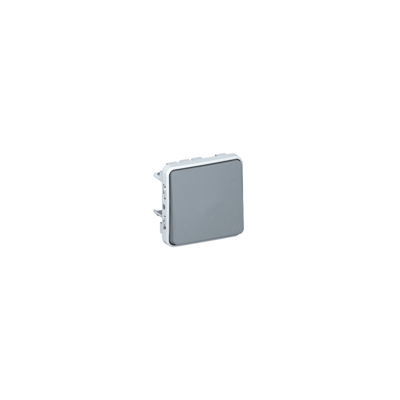 Poussoir Legrand Plexo NO Gris - Réf 069540 - Neuf Sous Blister - Pour Installation électrique