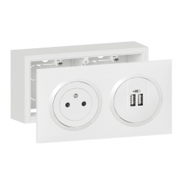 Kit prise surface +...