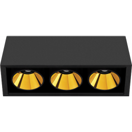 Black Foster Surface 3 luz...